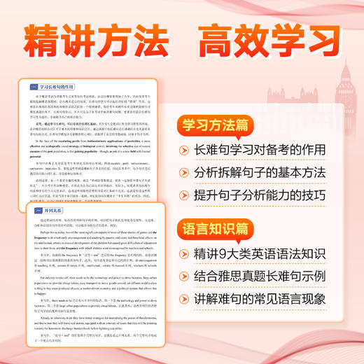 雅思长难句精讲精练 商品图2