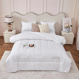 红蜻蜓 被子冬被双人澳毛纤维被芯-三明治羊毛冬被