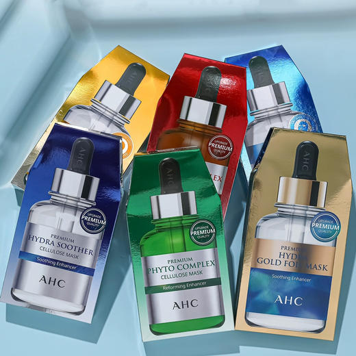 韩国 AHC爱和纯 高保湿面膜 全系列 5片 商品图0