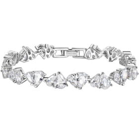 【相伴满镶手链】Fanci范琦银饰女Tennis网球链925银原创设计送女友 下单赠精美礼盒+顺丰速运+运费险