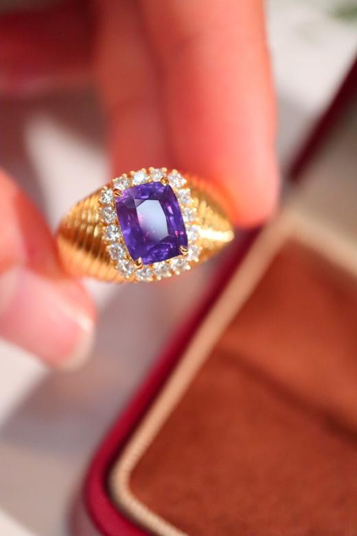2.54ct 蓝宝石戒指 商品图0