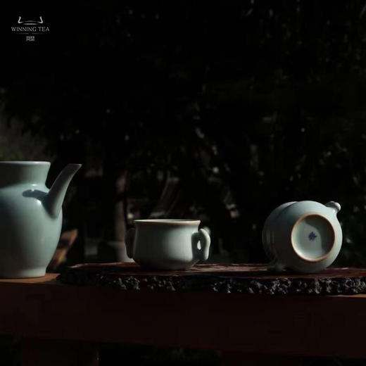 问鼎汝瓷莲舟共染三入套装 商品图2