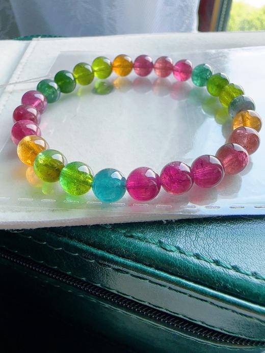 15.55g 7.3mm碧玺手链 商品图3