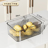 【全新升级，多功能冰箱透明收纳盒】冰箱收纳盒透明特大容量，晶莹剔透新鲜看得见，水果蔬菜收纳井井有条储物盒冷藏冷冻沥水保鲜盒整理盒QQ 商品缩略图4