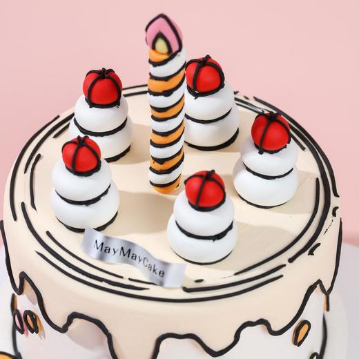 二次元漫画风|樱桃蛋糕（杨丞琳同款）【D4841】 商品图2