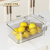 【全新升级，多功能冰箱透明收纳盒】冰箱收纳盒透明特大容量，晶莹剔透新鲜看得见，水果蔬菜收纳井井有条储物盒冷藏冷冻沥水保鲜盒整理盒QQ 商品缩略图3