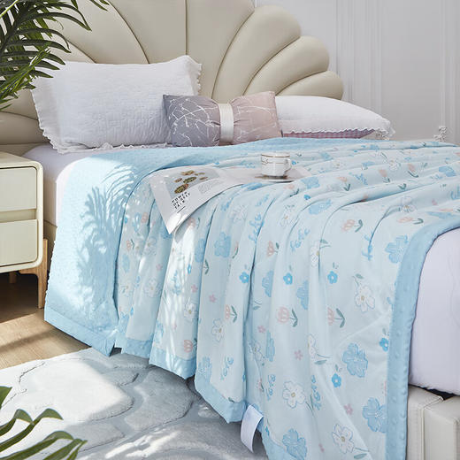 红蜻蜓 小凉皮豆豆被空调被春秋薄被子儿童午睡夏被夏季宿舍单人200*230cm 商品图4