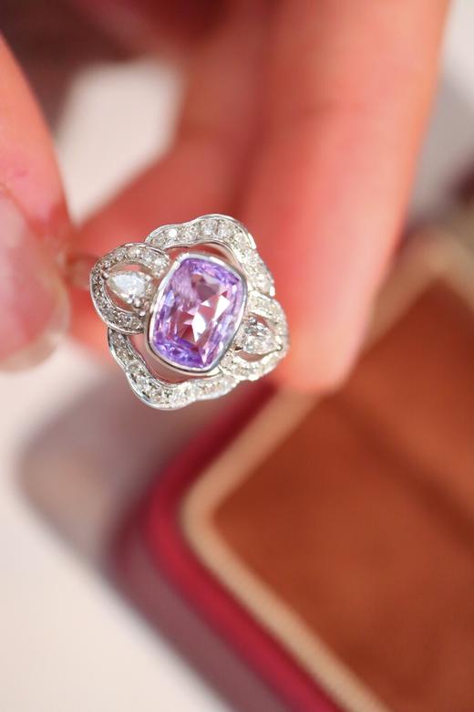 1.33ct 蓝宝石戒指 商品图1