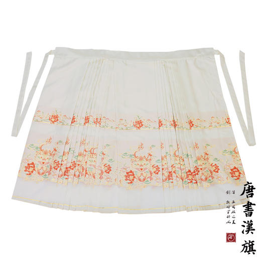 【云龙寄春】马面裙织金妆花改良国风新中式瑞龙锦绣马面套装 商品图8