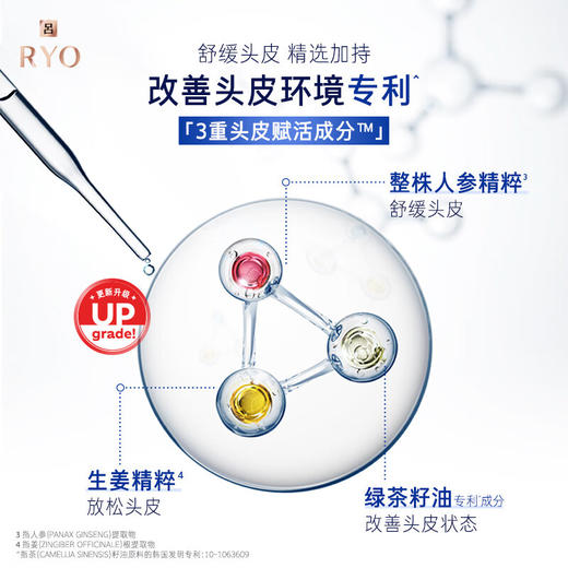 吕（Ryo）舒爽清润净澈去屑洗发水 400ml 商品图3