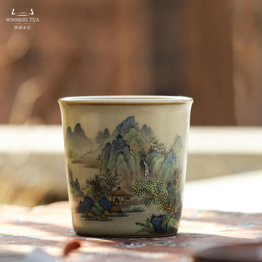 问鼎鼎峰柴窑小可乐杯（名山胜利） 商品图0