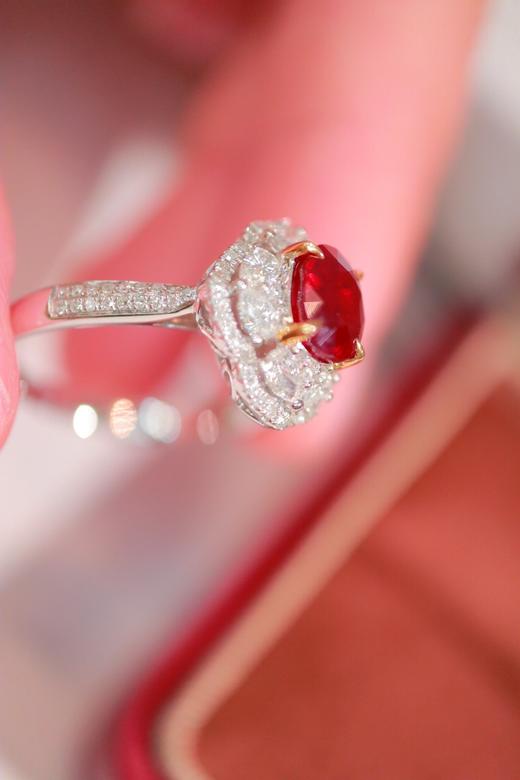 1.35ct 红宝石戒指 商品图5