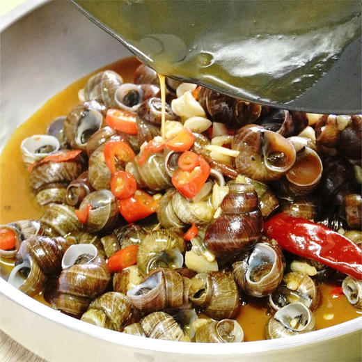 嗦螺的快乐，嘬一口，满口鲜🤤 【正宗楚山肥美田螺】 商品图1