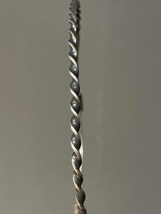 老银扭丝环型锁骨項圈，顺丰包邮 商品图5