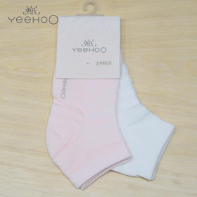 英氏-鞋袜类（春）D0英针薄袜(2双装) 淡天堂粉
