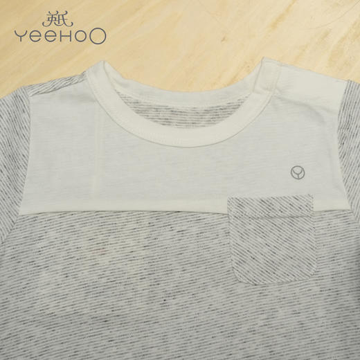 英氏-内衣类（夏）B8薄提圆领套 商品图1