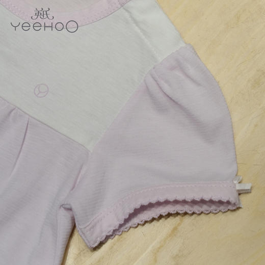 英氏-内衣类（夏）B8薄提圆领套 商品图2