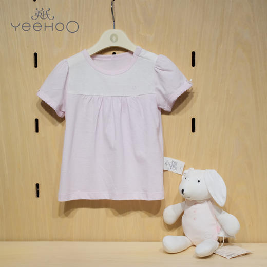 英氏-内衣类（夏）B8薄提圆领套 商品图0