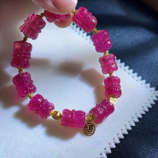 27.7g 雕刻碧玺手链 商品图6