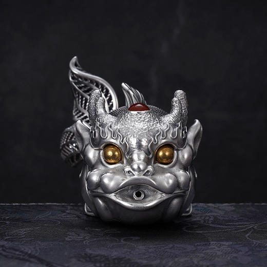 子佩集S999银福鱼翩游摆件【BXYL0280870】纯银小摆件2406 商品图4