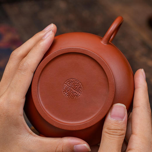 汤建林 1号蕴之壶 宜兴紫砂原矿茶壶紫砂壶功夫茶泡茶壶茶具仿古 商品图7