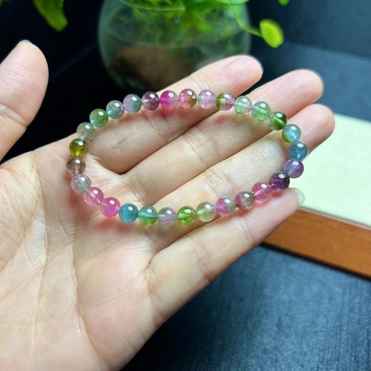 10.1g 6.2mm 碧玺手链 商品图6