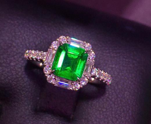 1.13ct 祖母绿戒指 商品图5