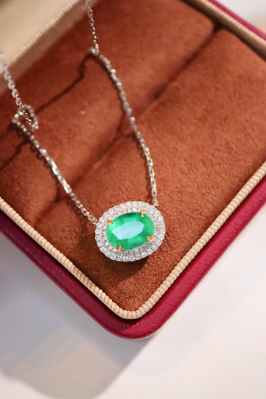 1.31ct 祖母绿吊坠 商品图3