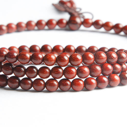 温书院 小叶紫檀108颗盘玩手链8mm·手链*1条 商品图3