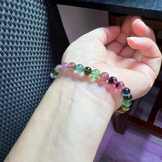 13.15g 7mm 碧玺手链 商品图8