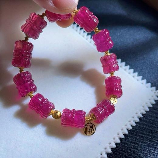 27.7g 雕刻碧玺手链 商品图7