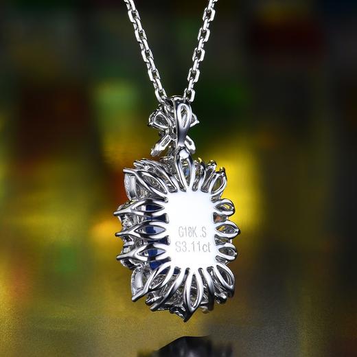 3.11ct 3.78g 蓝宝石吊坠 商品图4