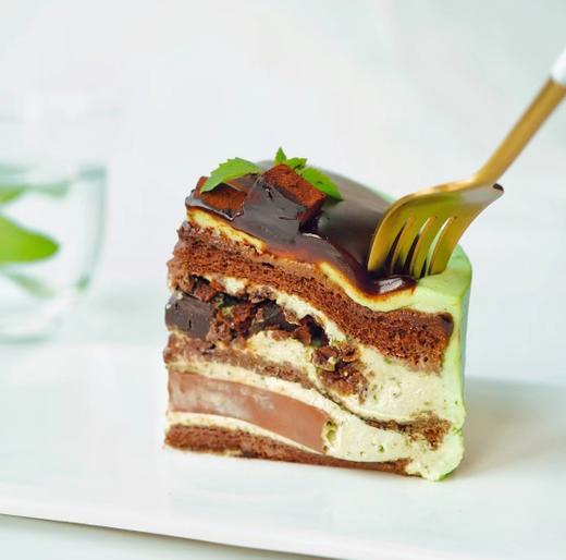 薄荷小岛（它以巧克力和薄荷闻名）生巧味道浓郁，喜欢重口味巧克力的不要错过。 商品图0