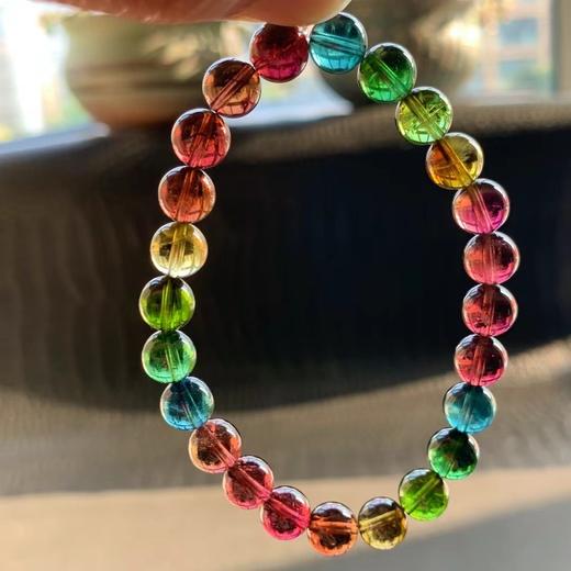 16.89g 7.8mm 碧玺手链 商品图0