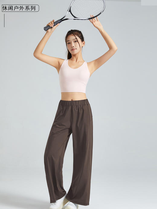 2024新款百褶阔腿休闲裤H341155 商品图3