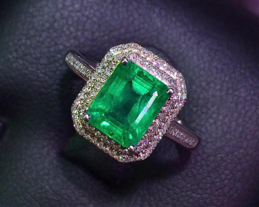 2ct 祖母绿戒指 商品图5