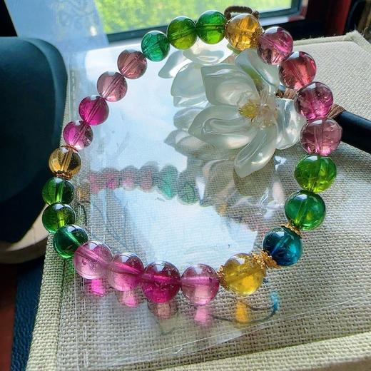 18g 8mm 碧玺手链 商品图7