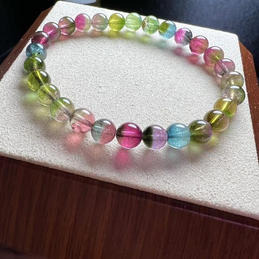 13.97g 7mm 碧玺手链 商品图5