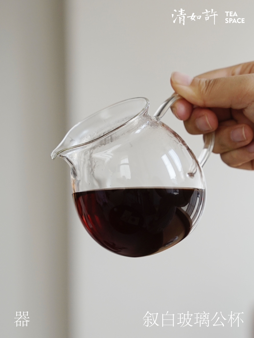 叙白高硼硅玻璃公杯  公道杯 分茶器 耐高温
