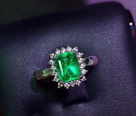 1.2ct 祖母绿戒指