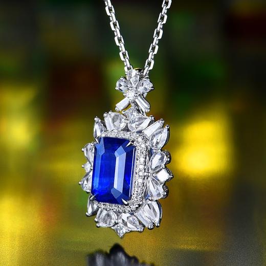 3.11ct 3.78g 蓝宝石吊坠 商品图1