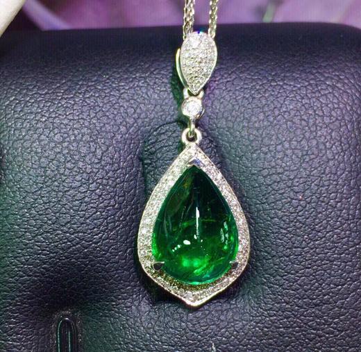 3.6ct 祖母绿吊坠 商品图0