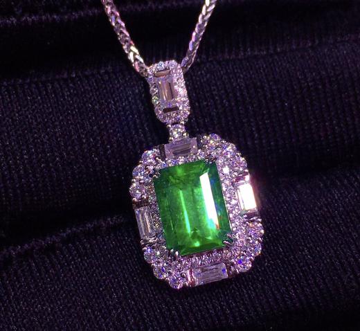 1.31ct 祖母绿吊坠 商品图5