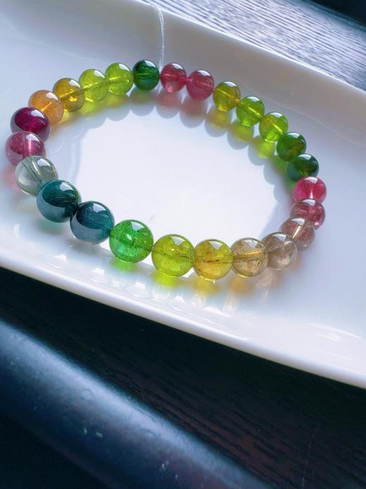 17.55g 7.6mm 碧玺手链 商品图2