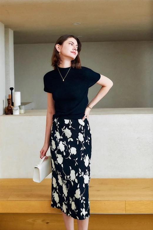 LPIUTY品牌直发！法式天丝短袖 C098888 商品图10