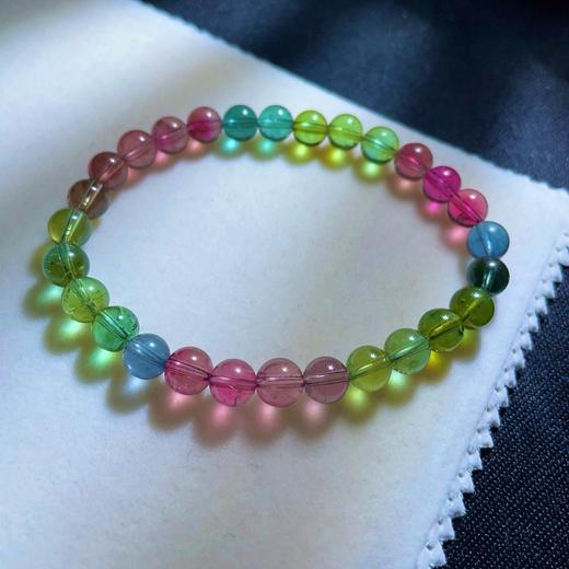 13g 6.8mm 碧玺手链 商品图4