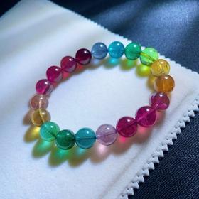 32.8g 10mm 碧玺手链