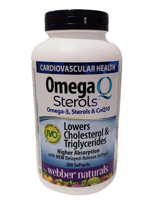 webber 200粒鱼油Q10 Omega-3 商品图0