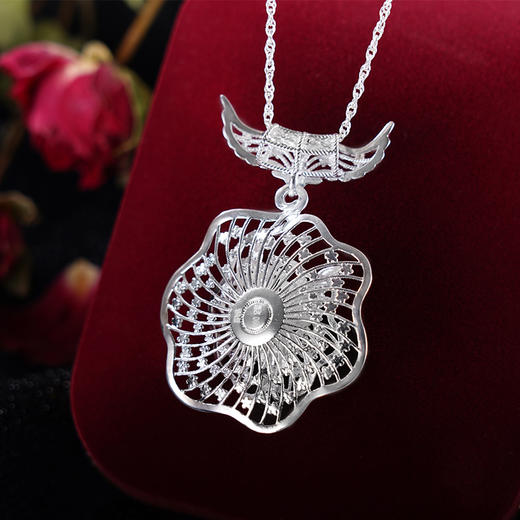 子佩集S990银舞动精灵吊坠【WDJLDZ】纯银花丝(不含链)2406 商品图2