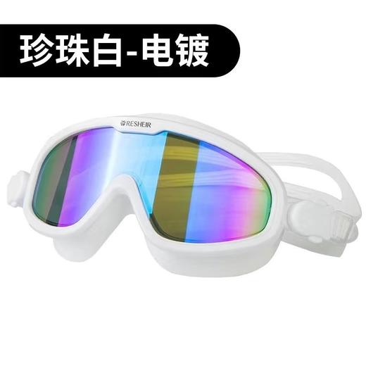 【透心清凉，畅游夏日】一双趣味镜片，带你畅游游泳世界；高清防水防雾，守护您的视力；3D吸力贴合，适合不同脸型舒适柔软；惊艳色彩，绽放您的独特个性！ 商品图5